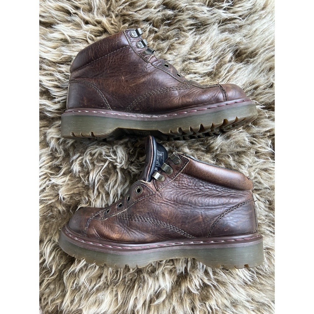Vintage Dr Martens Ankle Boots Style 8287  Men's Sz UK 8 / US 9 No Laces/Inserts - Picture 2 of 10